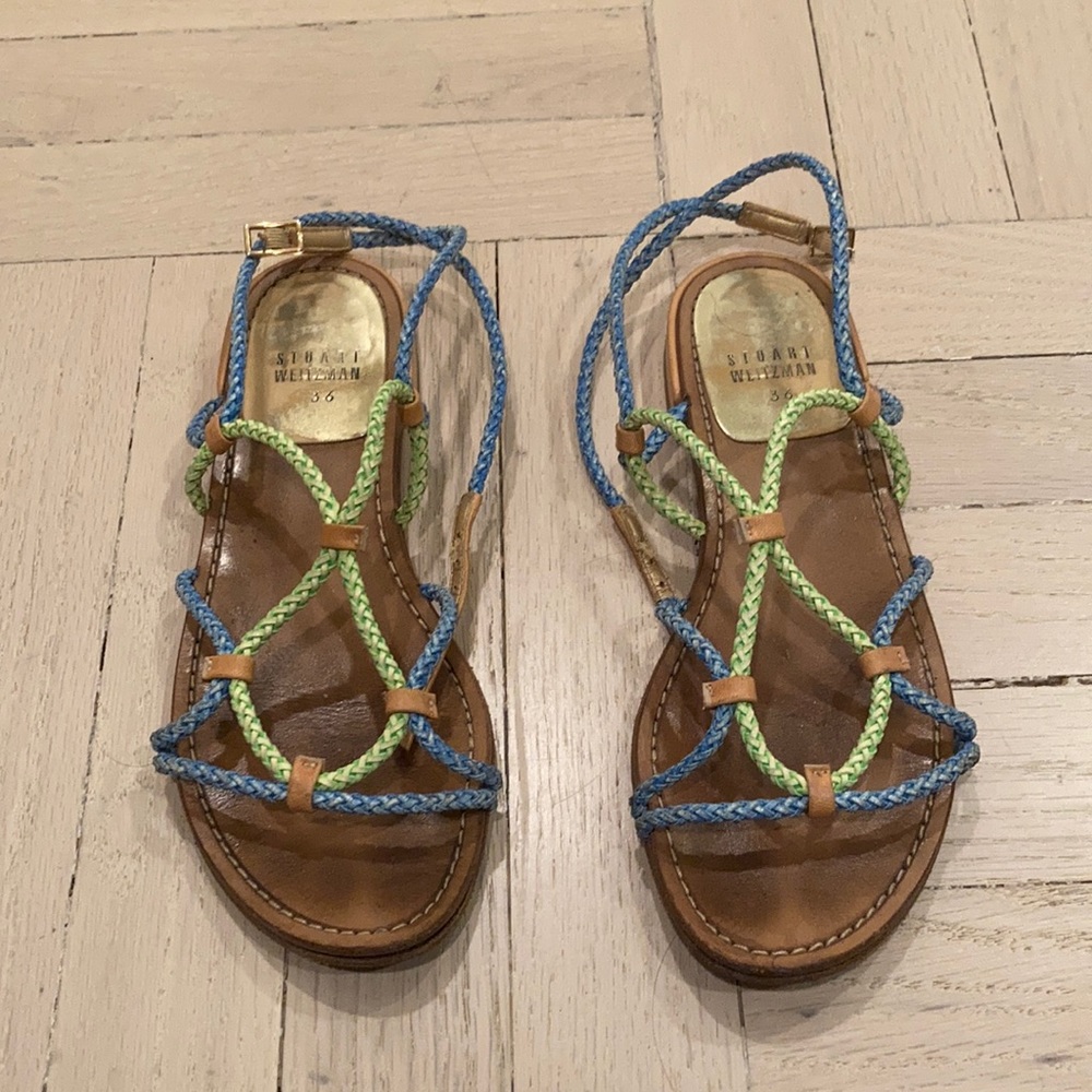Stuart Weitzman Rope Sandals - Picture 3 of 8
